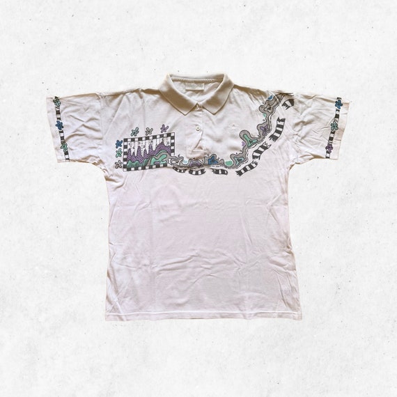 1980s RARE Steffi Graf Adidas Shirt, Vintage Tennis P… - Gem