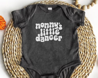 Body de bebé de la pequeña bailarina de mamá: atuendo de baile retro