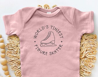 Figure Skater Baby Bodysuit: Ice Skating Humor, Future Athlete