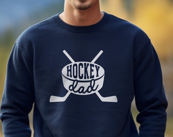 Sudadera de papá del hockey: suéter acogedor para deportes de invierno