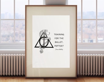 Wizard Inspired Quote | Movie | Download | Digital Print | A4 A3 A2 | Poster | Magical | Home Print | Wall Art | Movie