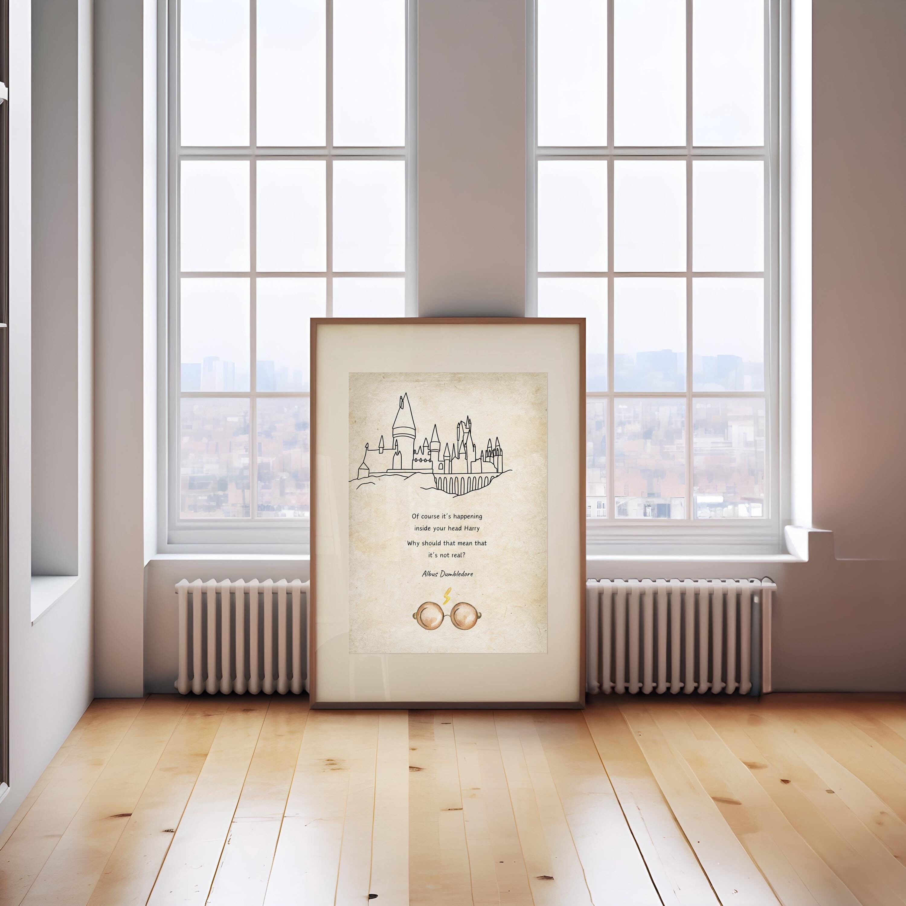 Movie Inspired Wizard Quote | Download | Digital Print | A4 A3 A2 | Poster | Magical | Home Print | Wall Art | Movie