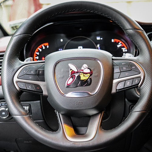 Scat Pack Bee Steering Wheel Overlay Etsy