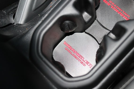 Jeep Wrangler Unlimited Cup Holder Inserts pair - Etsy