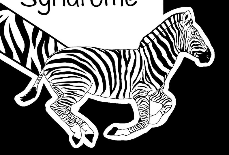Ehlers Danlos Syndrome Awareness Sticker, EDS Warrior, Awareness Ribbon ...