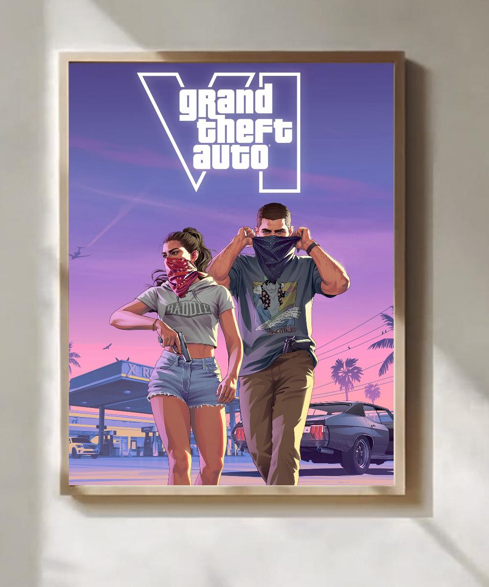 【激レア】グランドセフトオートIII バイスシティ　ダブルパック　販促ポスター Gta vice city poster - Etsy 日本