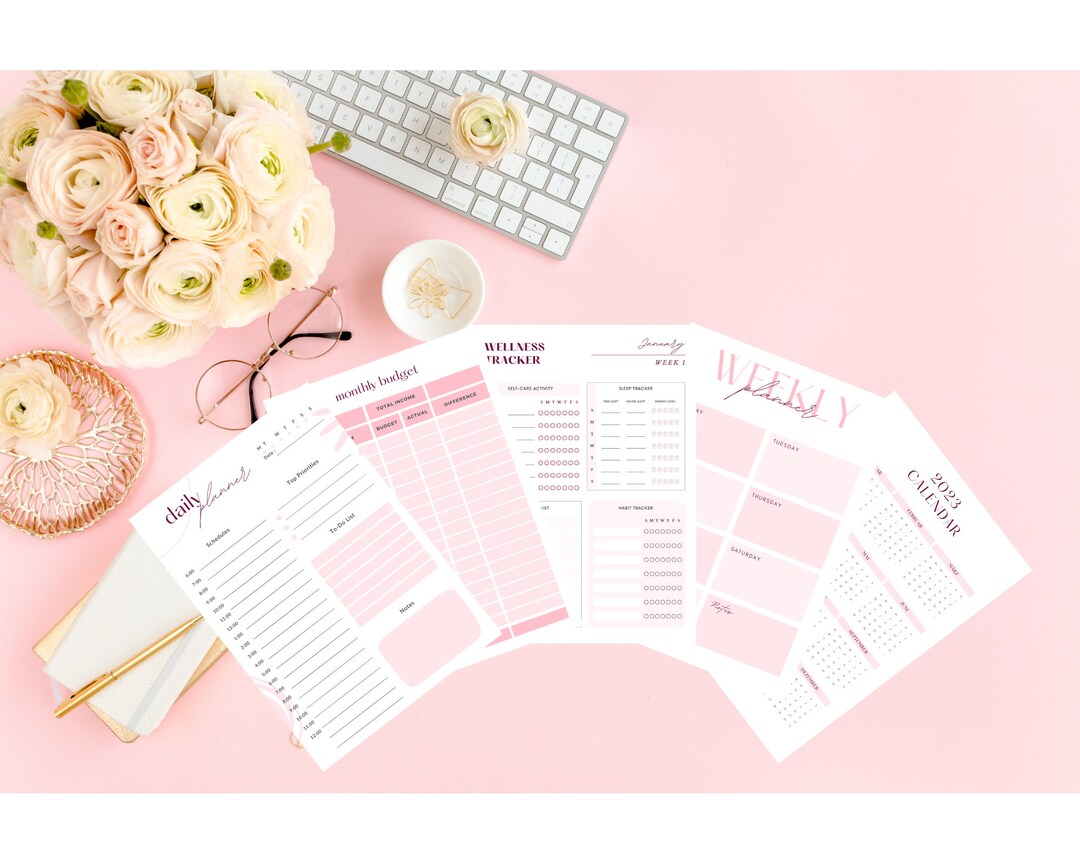 2023 Printable/digital Planner | THAT GIRL 2023 Planner | Daily, Weekly ...