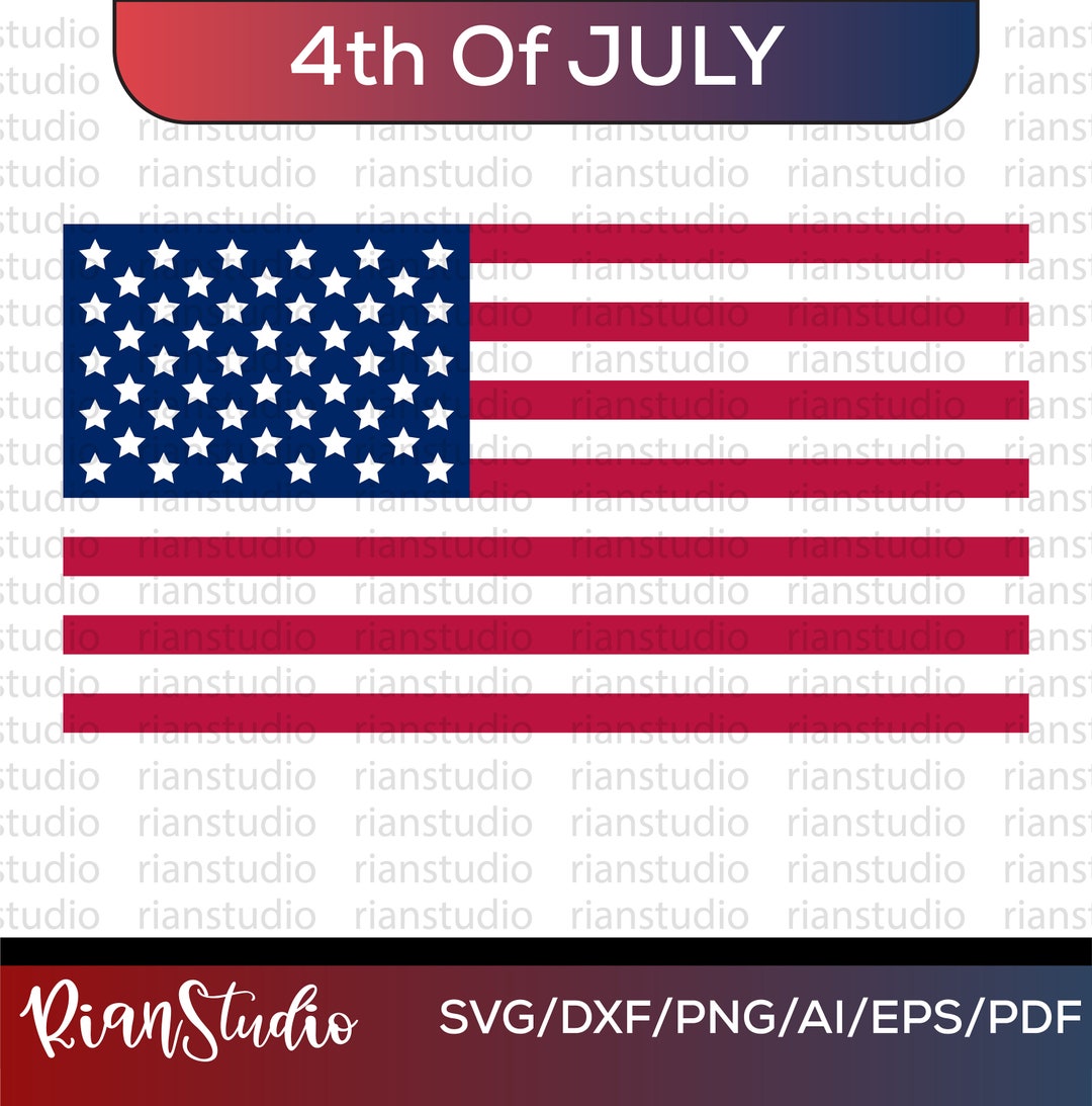 Buy American Flag Svg Png July 4th Happy Independence Day Patriotic ...