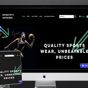 professional sports website template, Wix templates, Wix sports website template, Sports web design, e commerce sports website template,