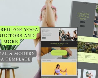 Wix Yoga Template, Wix template for Yoga Studio, Wix template Yoga Instructor, Wix website Yoga, Wix template Fitness Coach, Wix Yoga web