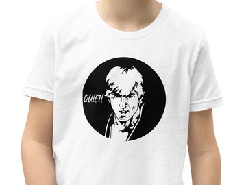 Cobra Kai Johnny Lawrence Quiet Youth Shirt, Karate Kid Shirt, Kids Cobra Kai Shirt, Youth Johnny Lawrence Shirt, Cobra Kai Gifts,Eagle Fang