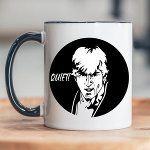 COBRA KAI Mug with Johnny Lawrence QUIET, Perfect for Cobra Kai or Karate Kid Fan
