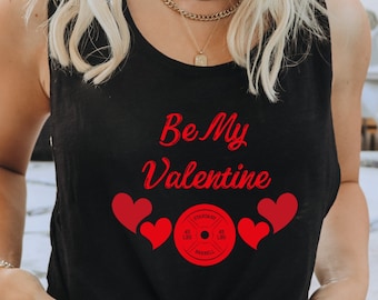 LOVE YOURSELF and Your Workout with this Valentine's Day Tank Top, Funny Valentines Day, Crossfit Valentines, Valentines Gym Shirt