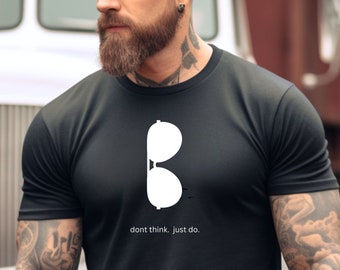 REPRESENTA tus películas favoritas con esta dulce camiseta de aviador No pienses solo en hacer, top, pistola, Maverick y ganso, gallo, camisetas de piloto