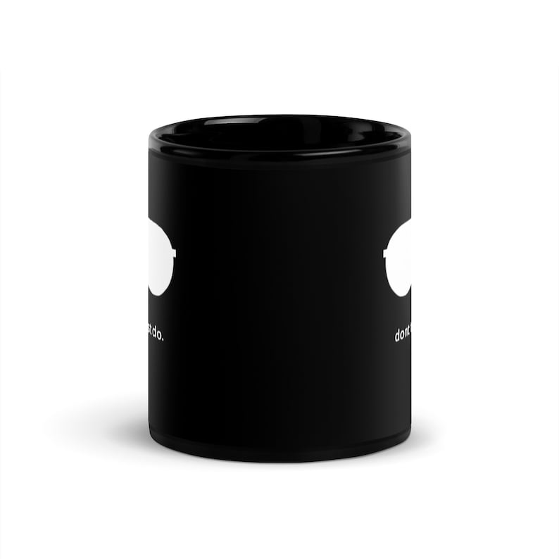 Top Gun Coffee Mug, Top Gun Maverick, Maverick Coffee Mug, Black Glossy