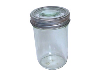 Glas Stash Jar Oder Gewürzgläser Für Gewürzregal, 8 Unze Lupenglas Für Stash Box Sammlerstücke, Stoner Geschenke Zum Bau einer Box für Stoner Kit