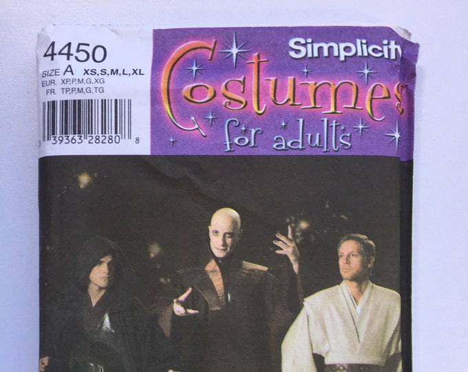 Simplicity Sewing Pattern 4450 Star Wars - Brand New Super Rare Pattern ...