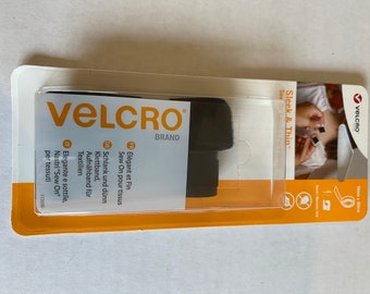 Cierre de velcro elegante y fino para coser para telas de 19 mm x 90 cm