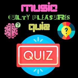 Music quiz - Guess the Guilty Pleasures Song drinking game & Quiz (powerpoint Presentation) Party game
