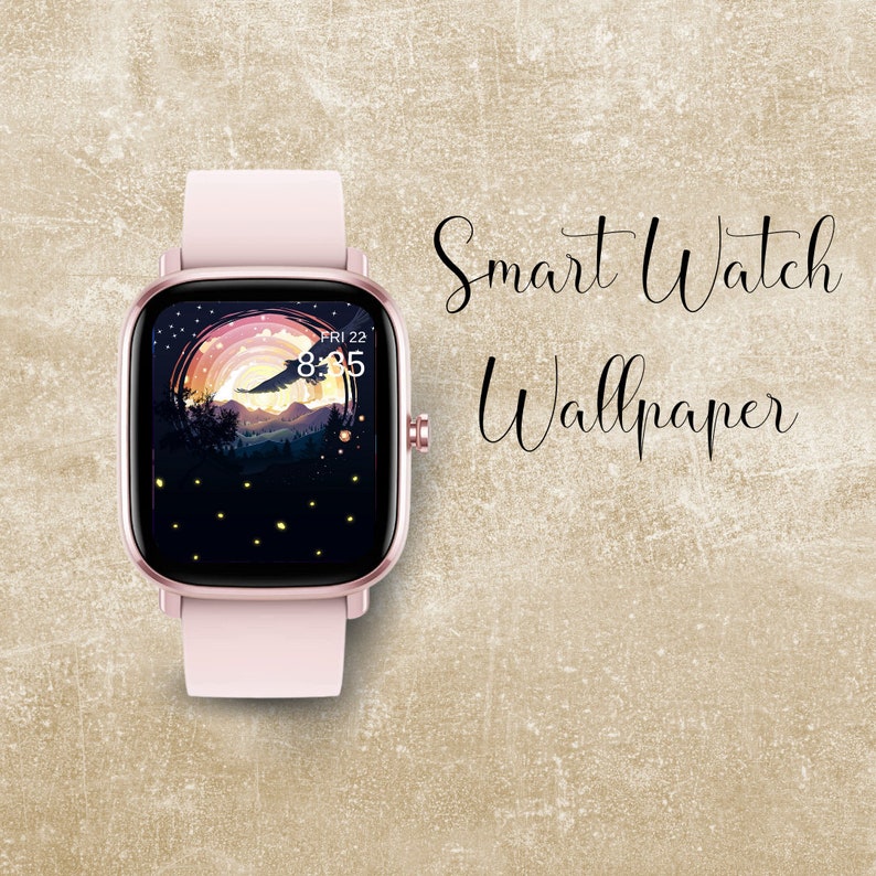 Evening Flight Smart Watch Wallpaper, Smart Watch Background, Apple