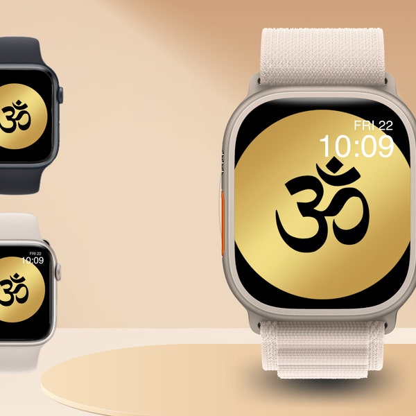 Smart Watch Wallpaper, Smart Watch Hintergrund, Apple Watch, Apple Watch Wallpaper | sofort Download| rund | Om Namaste Y011