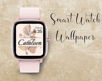 Fond d’écran Smart Watch, personnalisé, Apple Watch, Apple Watch Wallpaper | téléchargement instantané. bohème | Personnalisé P009