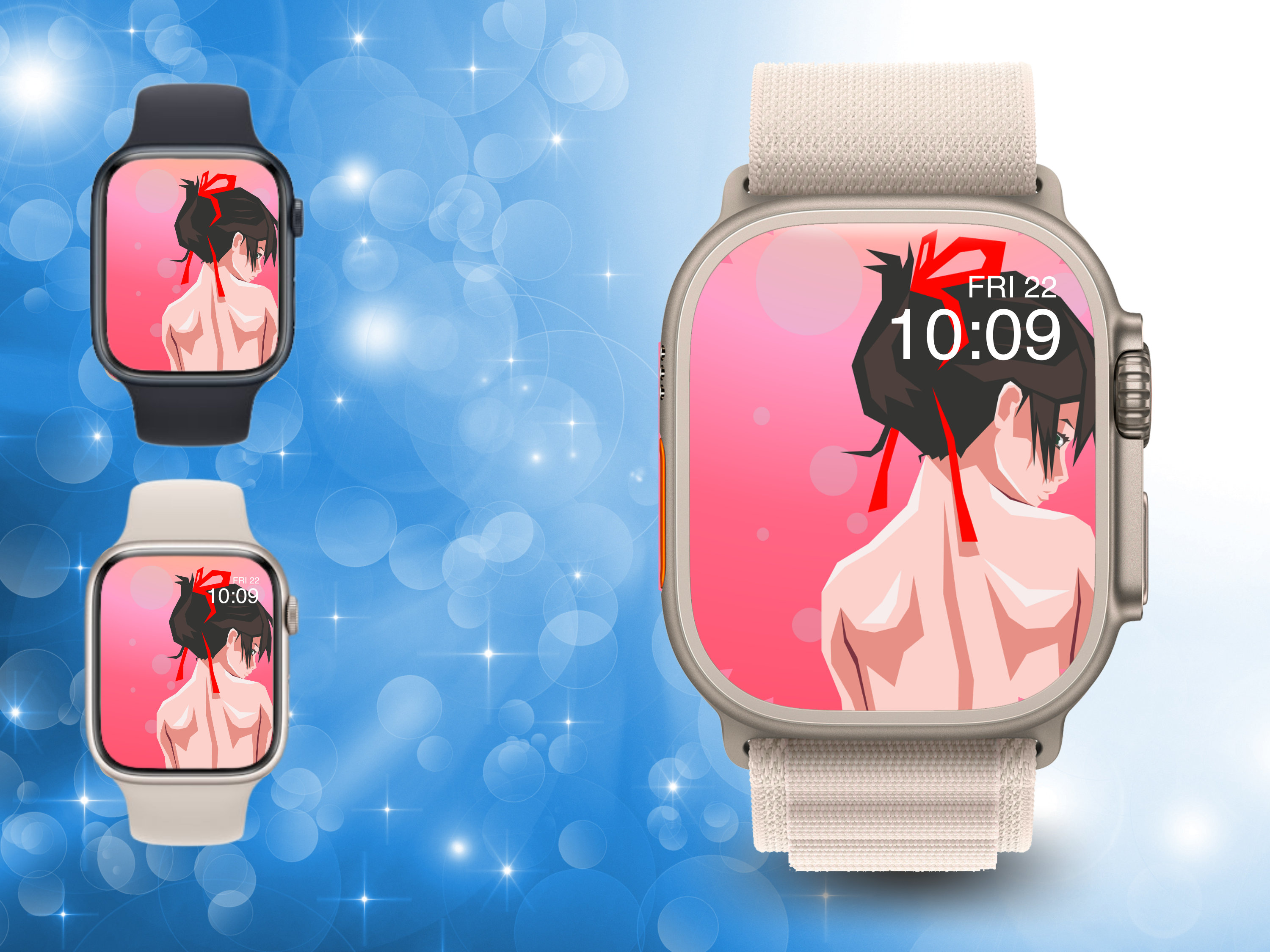 Anime Apple Watch Faces  MasterBundles