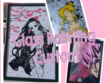 Glass Painting Custom