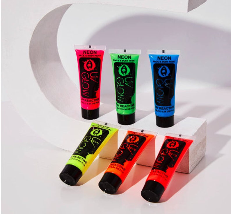 UV Glow Face and Body Paint