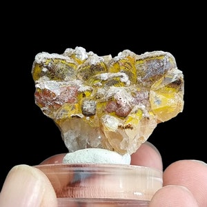 Quartz Multi-colored Quartz in Perfect Conditions 28 Grams, 4x3.5x2.5 ...
