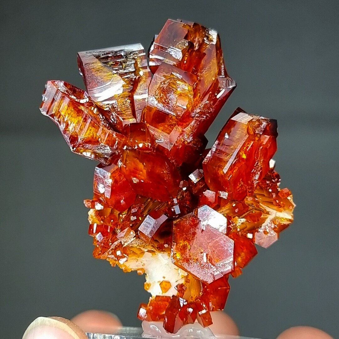 Special Vanadinite Feather and Normal Crystals Perfect - Etsy