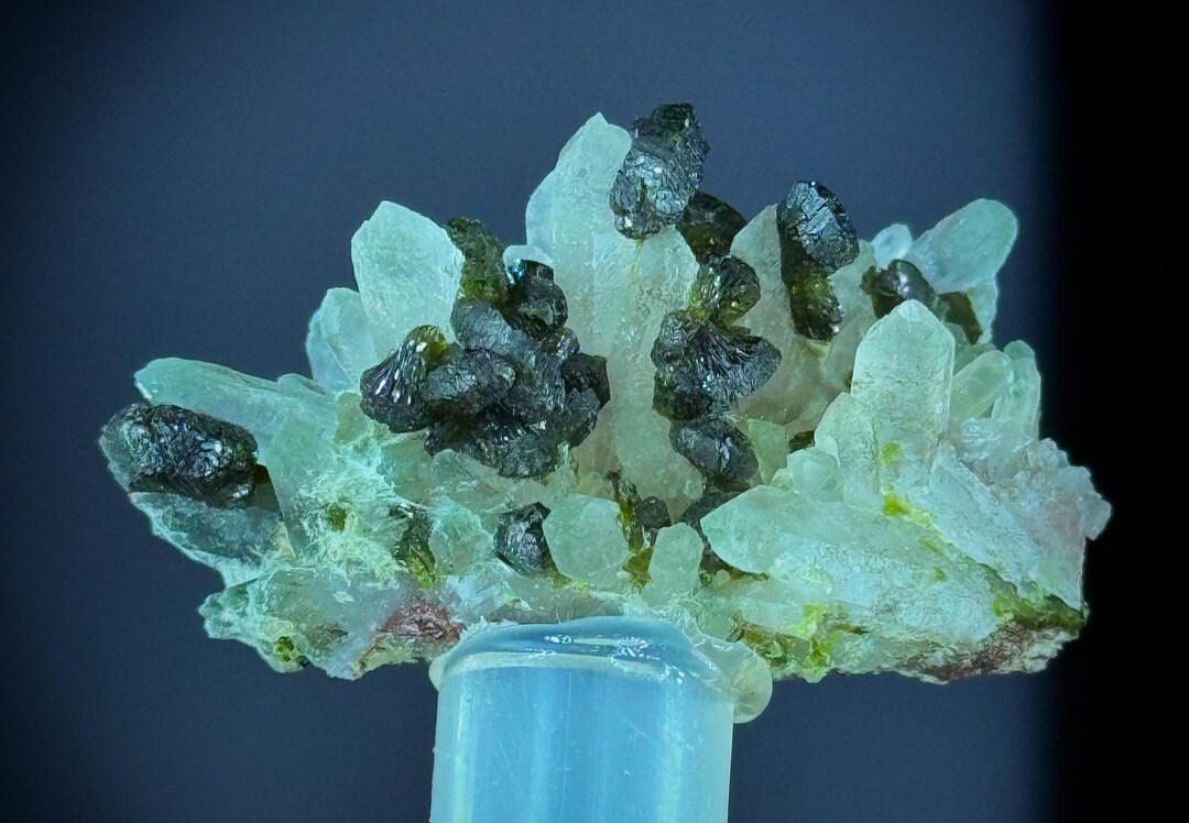 Epidote With Quartz in Perfect Conditions - Etsy
