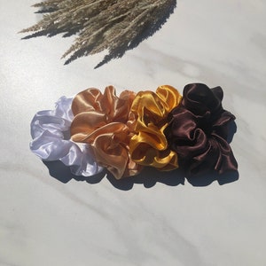 Satin Scrunchies for her