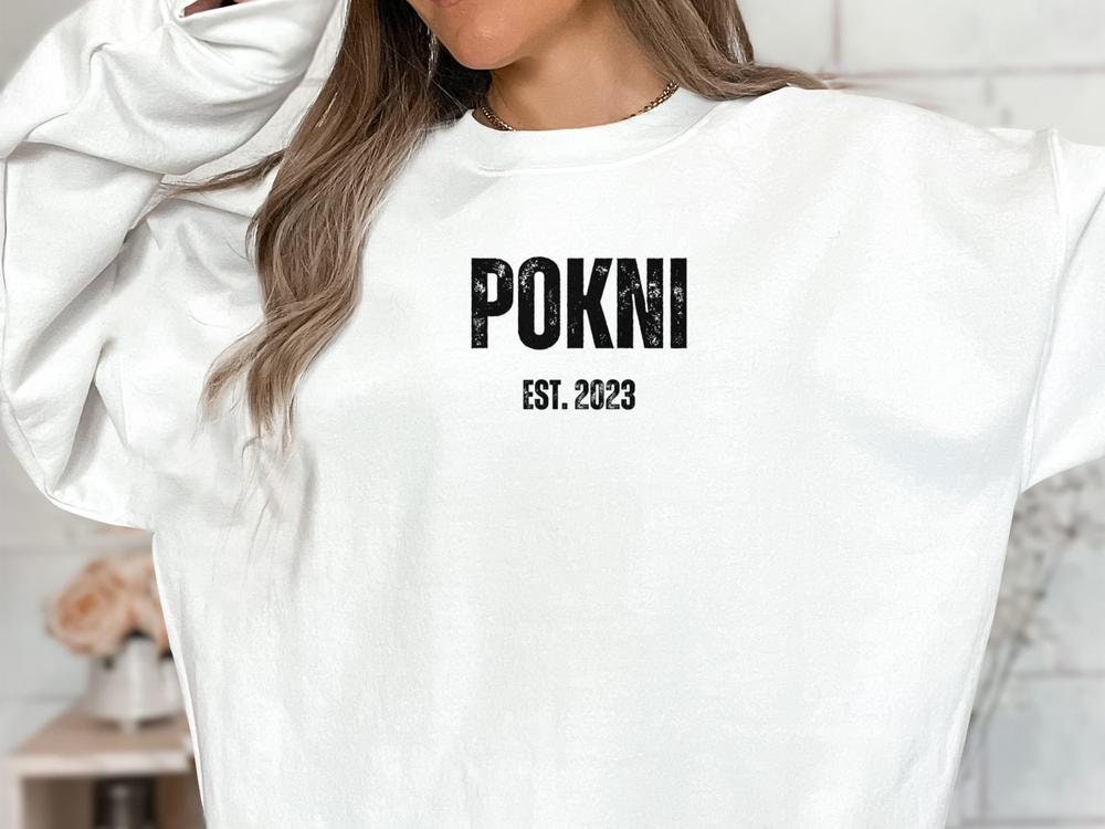 Custom Grandma Shirt with Choctaw Grandma Nickname Pokni 