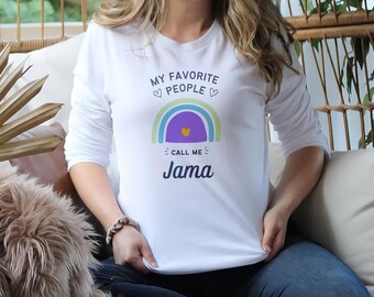 Jama Shirt, Grandma Nickname Grandma Gift Idea, Jama Pregnancy Reveal, Best Jama Ever Hoodie, Grandma Nickname Sweatshirt