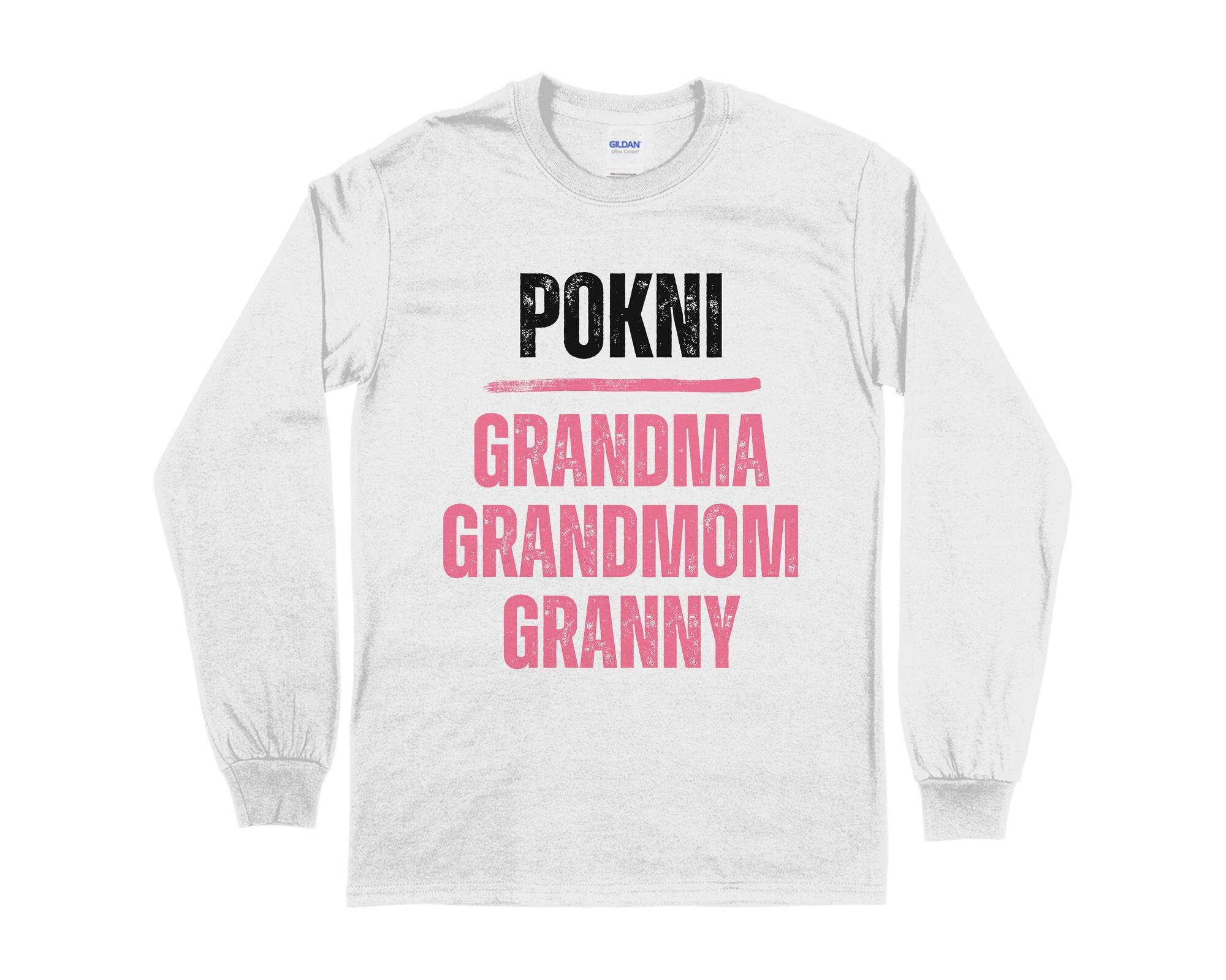 Custom Grandma Shirt with Choctaw Grandma Nickname Pokni 