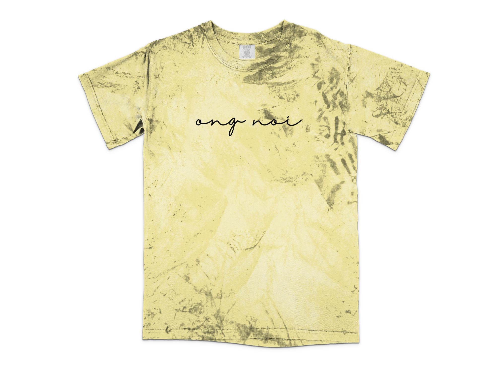 Ong Noi Minimalist Vietnamese Grandpa Shirt Pregnancy Reveal Etsy