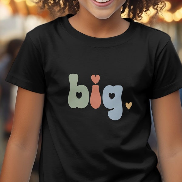 Big Middle Little Shirts, Baby Announcement T-Shirt, Cousin Squad Shirt, Sibling To Be Matched, Baby Brother Sister, Third Sibling Reveal