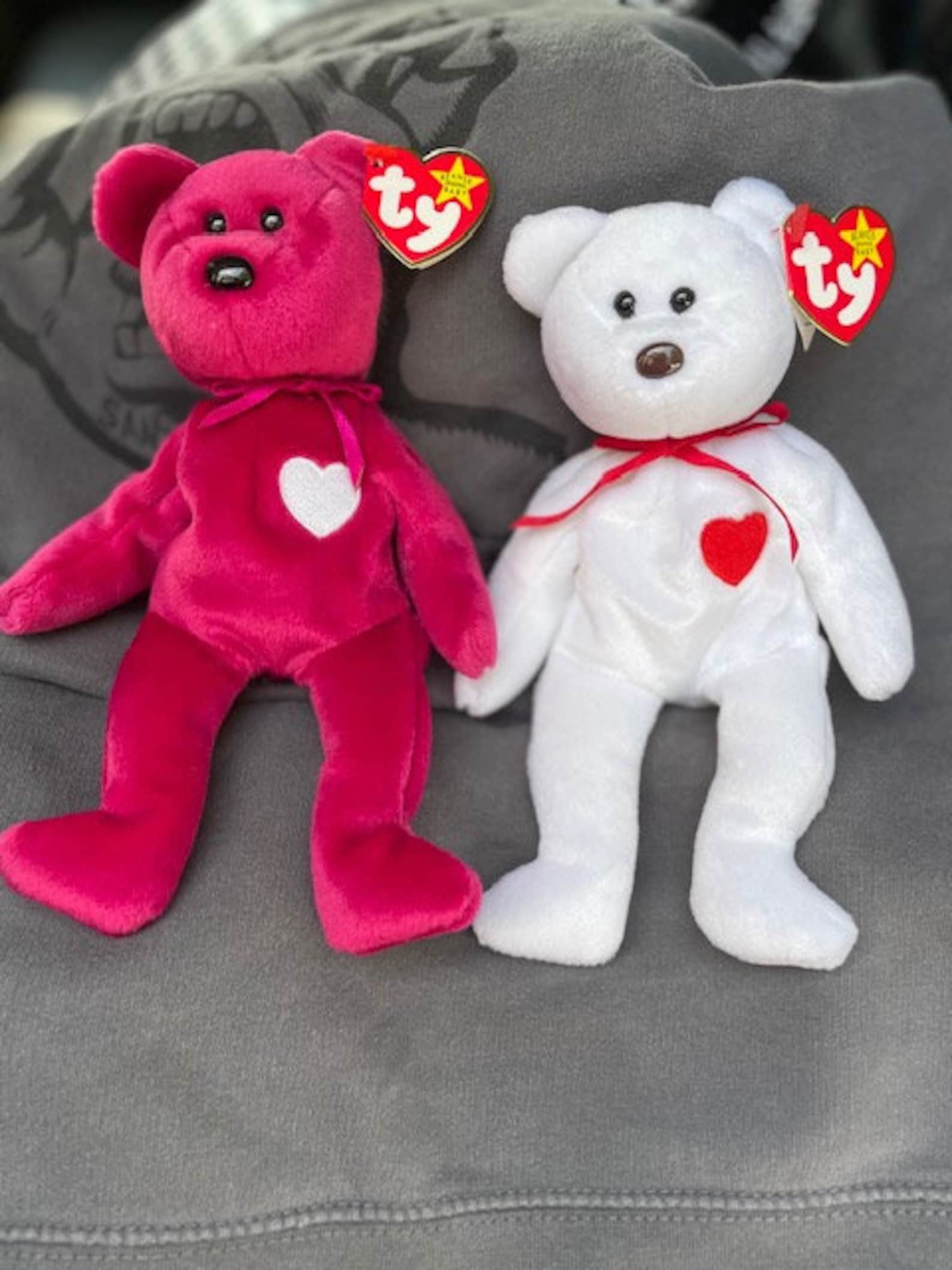 VALENTINO & VALENTINA TY Collector Beanie Baby - Etsy