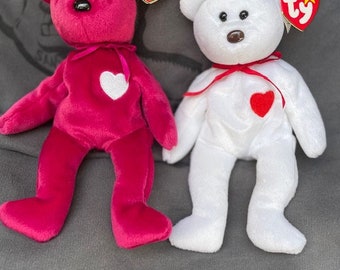 VALENTINO & VALENTINA TY Collector Beanie Baby