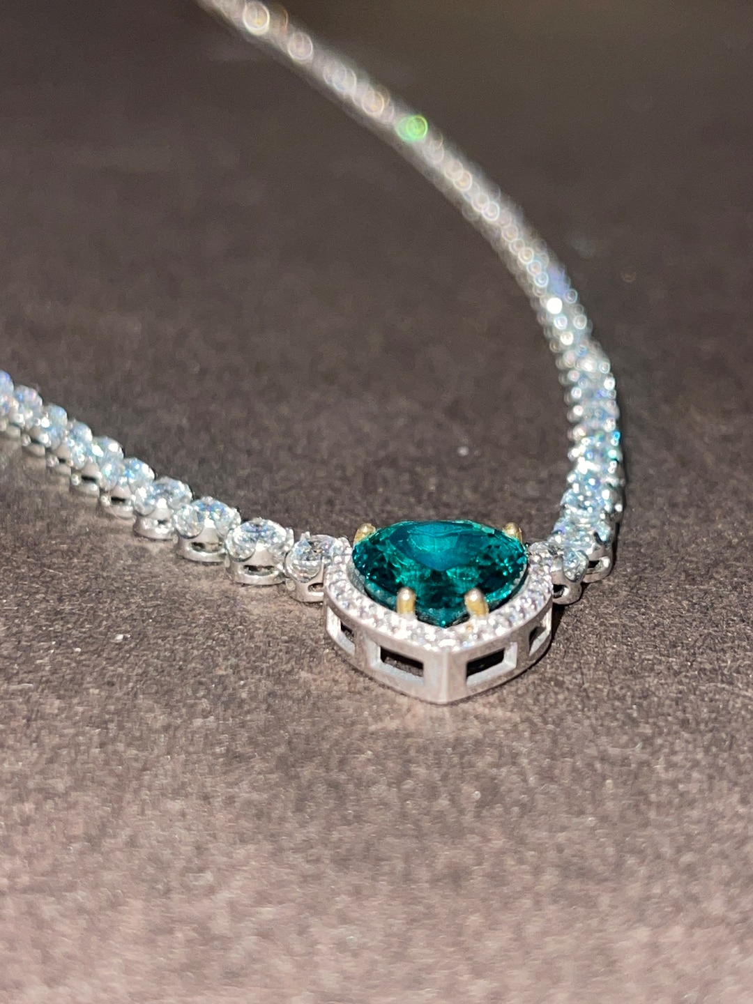 Amelie Necklace Emerald