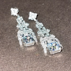 Art Deco style earrings
