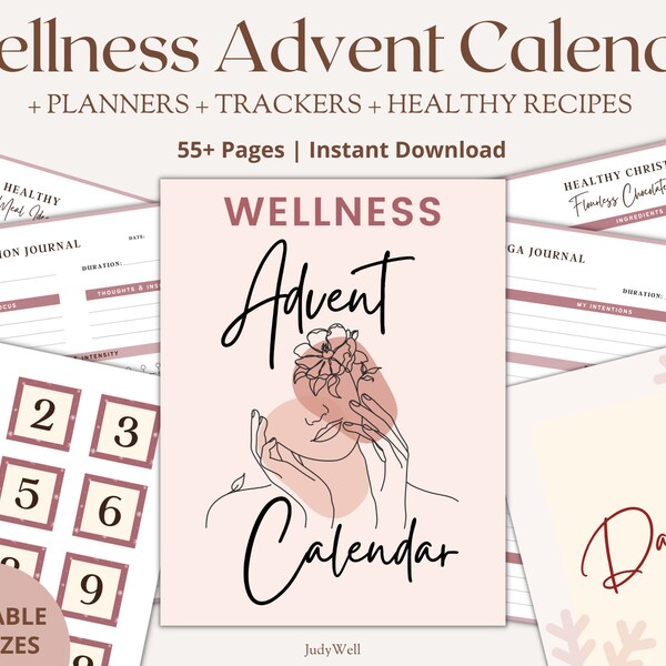 Self Care Advent Calendar Etsy