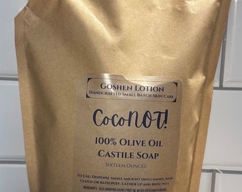 CocoNOT! Coconut free Castile Soap 42 ounces