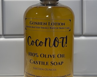 CocoNOT! Coconut free Castile Soap