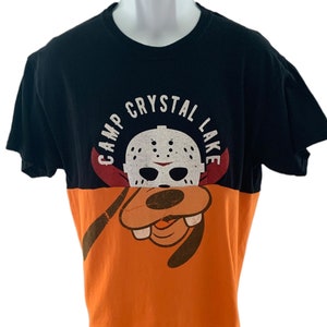 JASON GOORFEES (Large), friday 13th, custom, handmade, one of a kind graphic t shirt