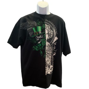 BAD ASS LASS 2 (2XL) handmade, one of a kind, custom, graphic t shirt