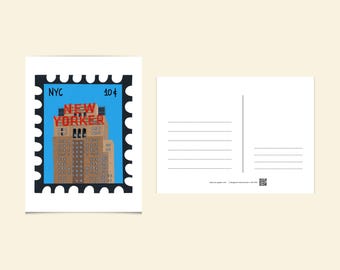 World traveler Postcard: Travel Gift, Japan, Brazil, New York