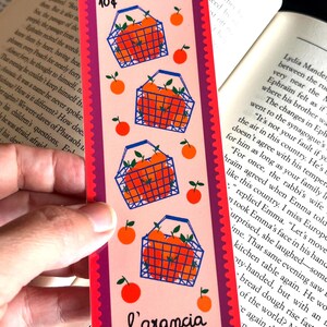 Stamp-inspired bookmarks - Mediterranean style - Lavender, Cherries, Oranges, Mandarins, Lemons, and Tomatoes. image 10