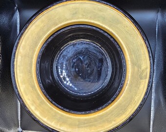 Cuenco redondo pintado a mano hecho por Waylande Gregory